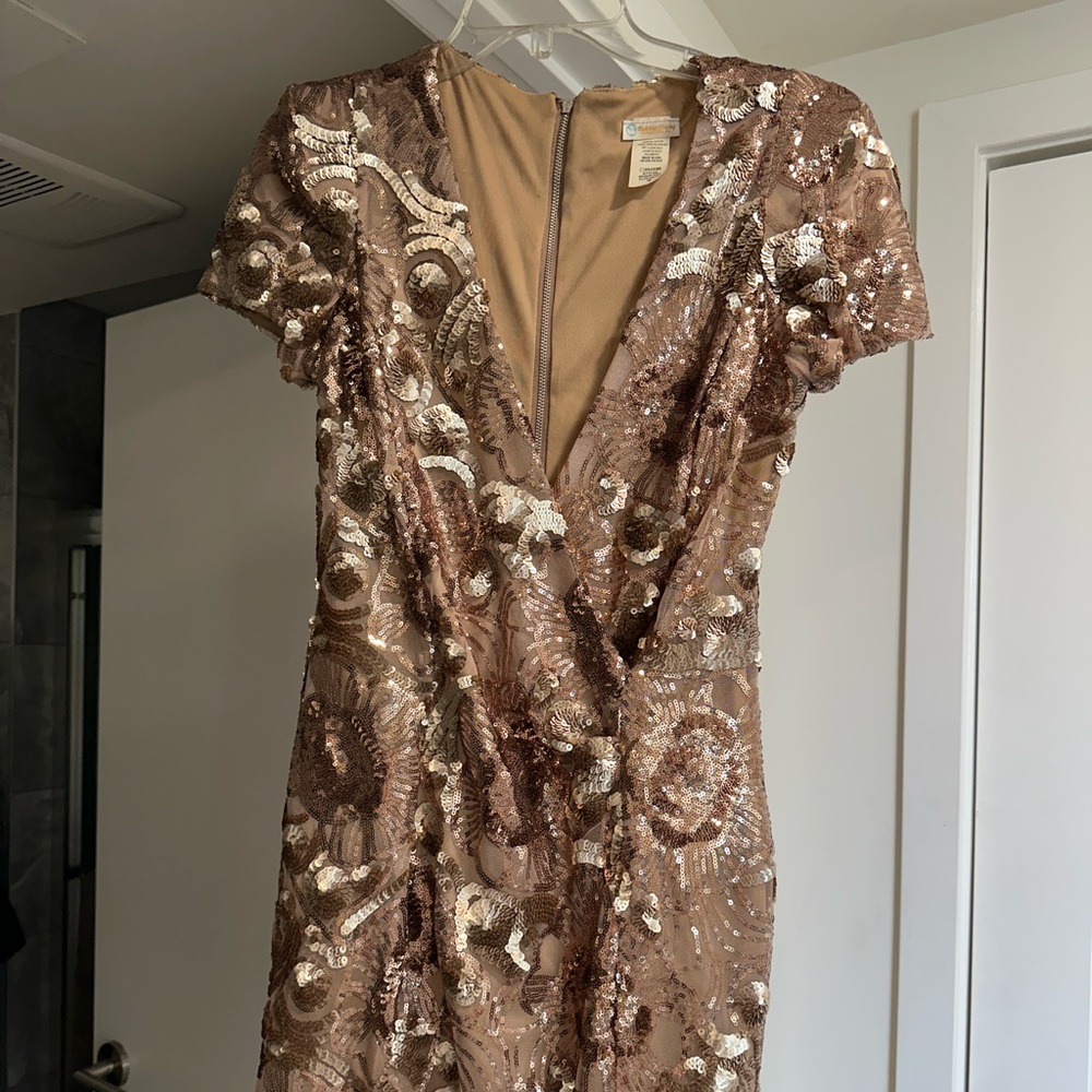 Vintage party dress made in Los Angeles